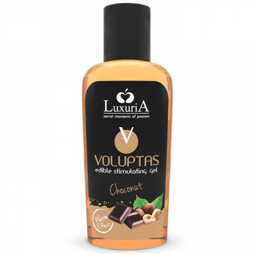 Intimateline Luxuria Voluptas gel masaje comestible efecto calor - choconut 100 ml Intimateline Luxuria Voluptas gel masaje comestible efecto calor - choconut 100 ml