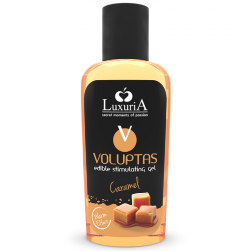 Intimateline Luxuria Voluptas gel masaje comestible efecto calor - caramelo 100 ml Intimateline Luxuria Voluptas gel masaje comestible efecto calor - caramelo 100 ml