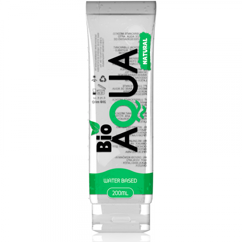 Bioaqua lubricante ingredientes naturales base agua 200 ml Bioaqua lubricante ingredientes naturales base agua 200 ml
