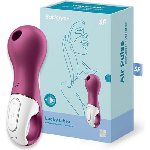 Satisfyer Lucky Libra succionador y vibrador Satisfyer Lucky Libra succionador y vibrador