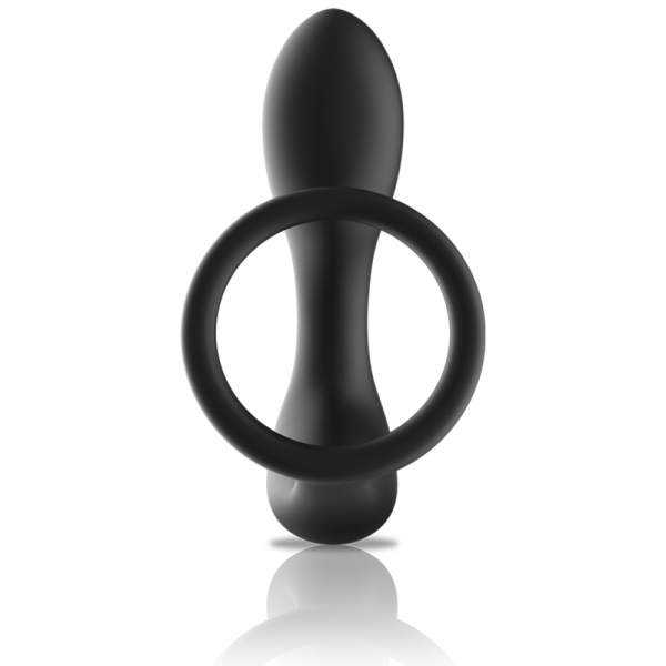 Black&silver masajeador anal control remoto silicona recargable negro Black&silver masajeador anal control remoto silicona recargable negro