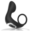 Black&silver masajeador anal control remoto silicona recargable negro Black&silver masajeador anal control remoto silicona recargable negro