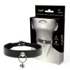 Coquette Chic Desire collar cuero vegano accesorio woman cascabel/aro