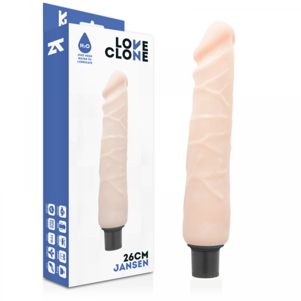 Loveclone Jansen vibrador realístico self lubrication 26 cm -o- 4.2 cm Loveclone Jansen vibrador realístico self lubrication 26 cm -o- 4.2 cm