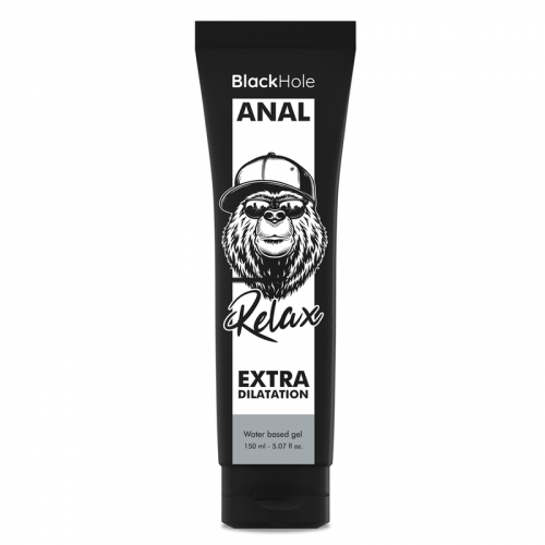 Black Hole gel base agua dilatación anal 150 ml Black Hole gel base agua dilatación anal 150 ml