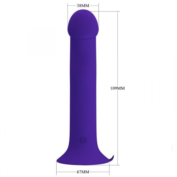 Pretty Love Murray Youth dildo vibrador & recargable violeta