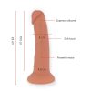 Oninder Large Bogotá dildo vibrador 9 velocidades natural 22 cm -o- 4.5 cm - app gratuita