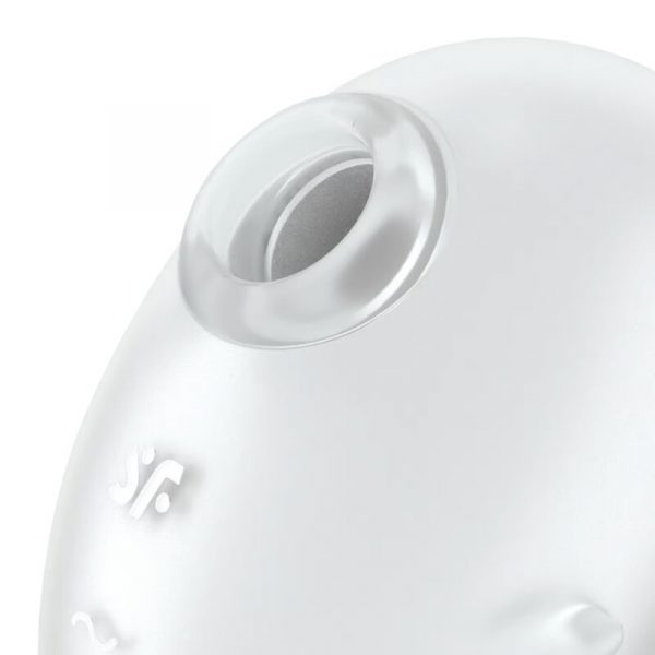 Satisfyer Cutie Ghost vibrador lay-on blanco