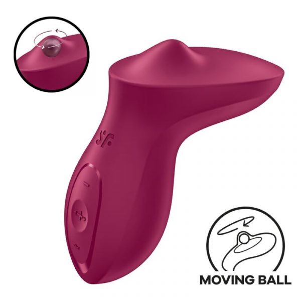 Satisfyer Exciterrr vibrador lay-on clítoris fucsia Satisfyer Exciterrr vibrador lay-on clítoris fucsia