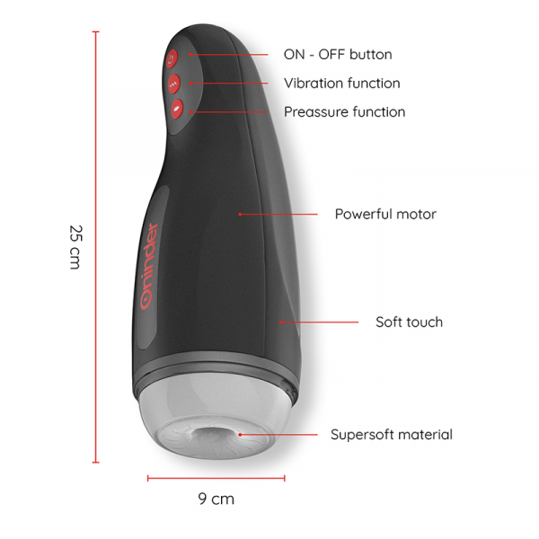 Oninder Seoul masturbador masculino de compresión y vibración - app gratuita Oninder Seoul masturbador masculino de compresión y vibración - app gratuita