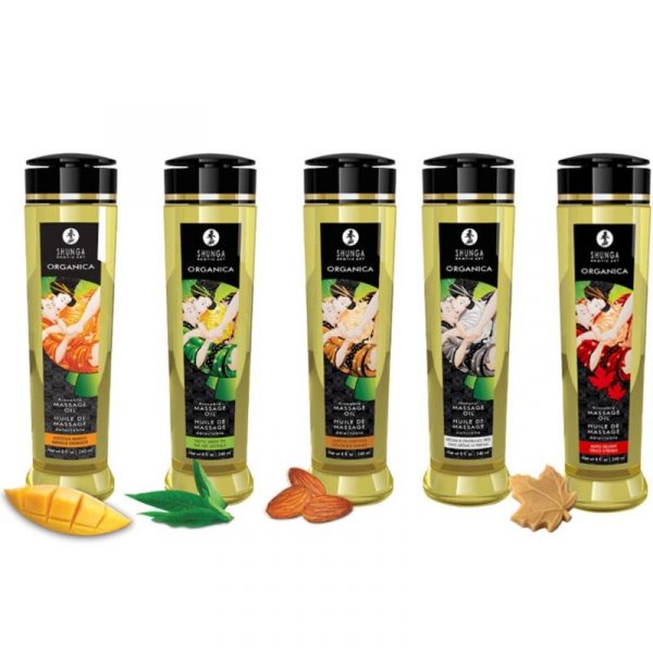 Shunga aceite de masaje orgánico mango 240 ml Shunga aceite de masaje orgánico mango 240 ml