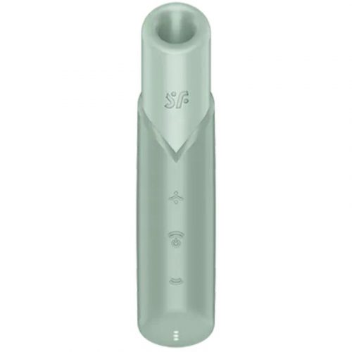 Satisfyer Naughty Kiss estimulador clítoris por ondas verde agua Satisfyer Naughty Kiss estimulador clítoris por ondas verde agua