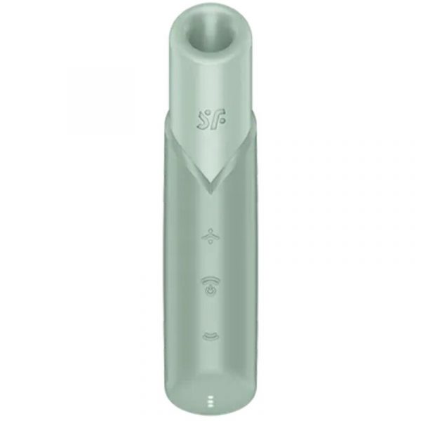 Satisfyer Naughty Kiss estimulador clítoris por ondas verde agua Satisfyer Naughty Kiss estimulador clítoris por ondas verde agua
