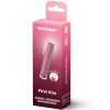 Satisfyer First Kiss estimulador clítoris por ondas granate