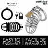 Addicted Toys Locked Iron Cell Jaula Para pene de metal talla m