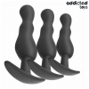 Addicted Toys set de 3 plug anal silicona modelo 1 Addicted Toys set de 3 plug anal silicona modelo 1