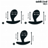 Addicted Toys set de 3 plug anal silicona modelo 3 Addicted Toys set de 3 plug anal silicona modelo 3