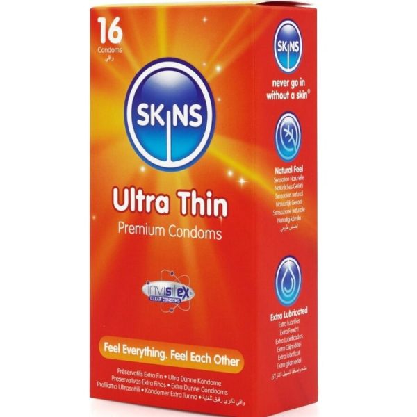 Skins Ultrafinos preservativos premium pack 16 Skins Ultrafinos preservativos premium pack 16