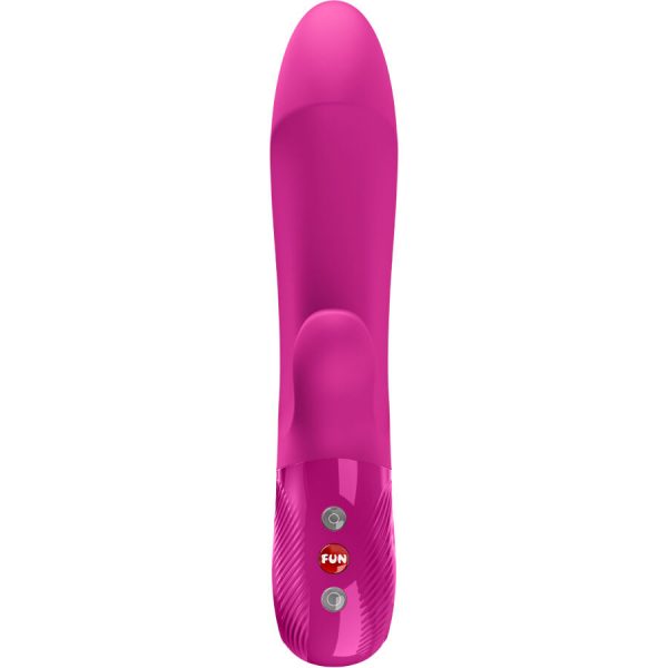 Fun Factory Bi Stronic Embrace Conejo estimulador de empuje magenta