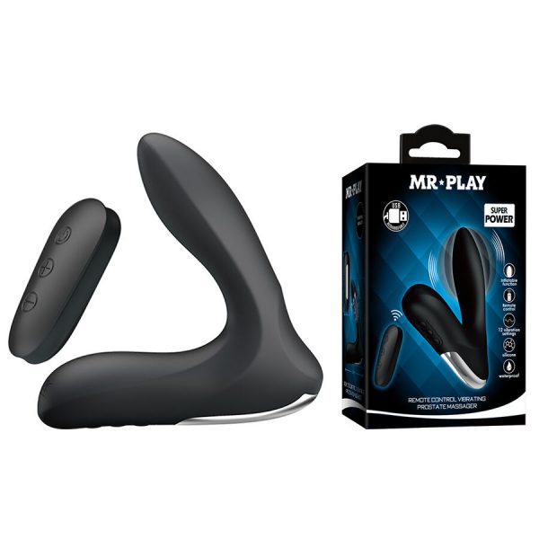 Mr Play masajeador de próstata con vibración control remoto Mr Play masajeador de próstata con vibración control remoto