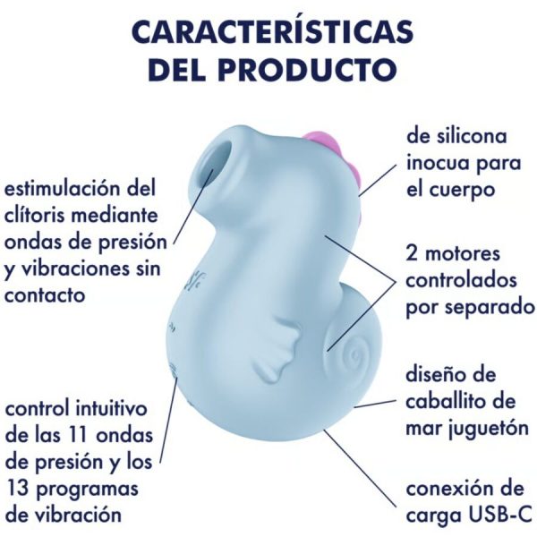Satisfyer Sea Pony vibrador & estimulador air pulse
