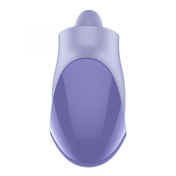 Satisfyer Tongue Dancer estimulador clitoriano con vibración y pulsaciones lila