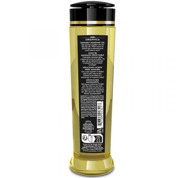 Shunga aceite de masaje orgánico frambuesa 240 ml Shunga aceite de masaje orgánico frambuesa 240 ml