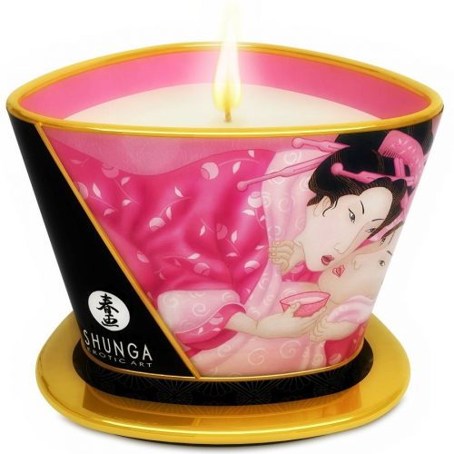 Shunga Mini Caress By Candelight vela masaje rosas afrodisíacas 170 ml Shunga Mini Caress By Candelight vela masaje rosas afrodisíacas 170 ml