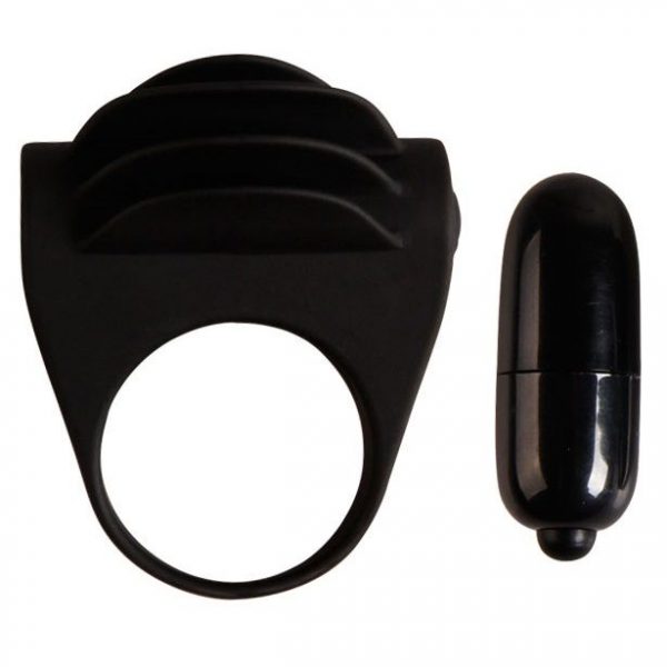 Pretty Love Chester anillo vibrador negro