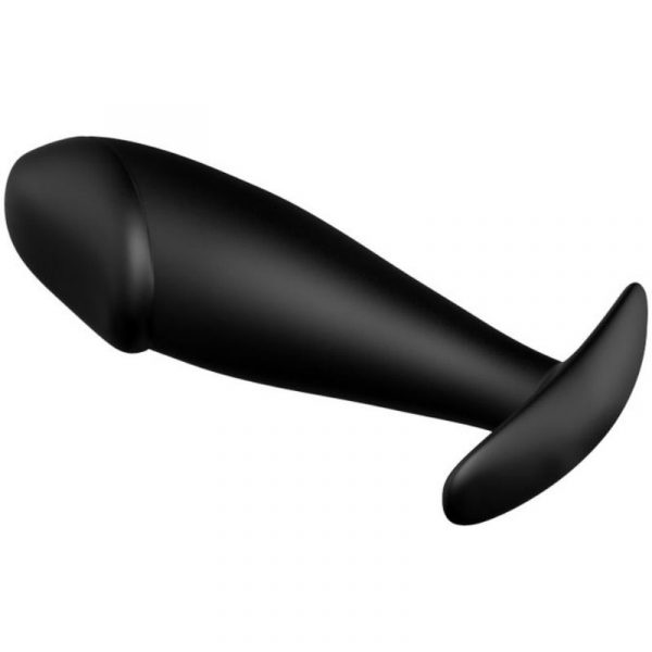 Pretty Love plug anal silicona forma pene negro