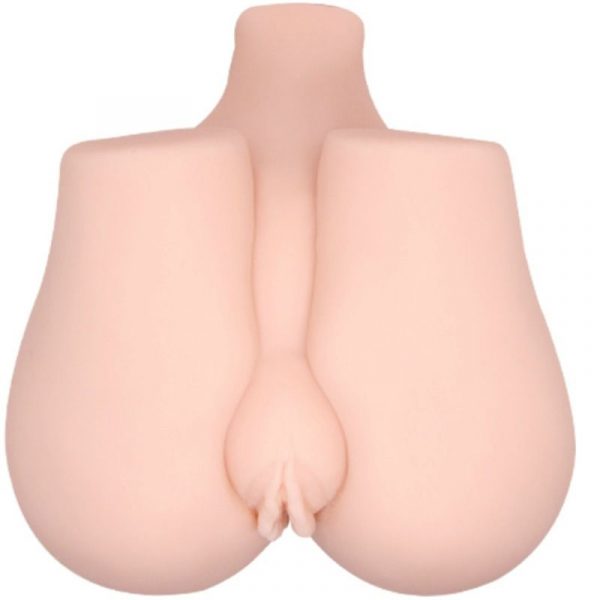 Crazy Bull vagina y ano realísticos con vibración posición 3