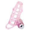 Baile Sweet 10 Ritmos funda y anillo silicona para el pene rosa Baile Sweet 10 Ritmos funda y anillo silicona para el pene rosa