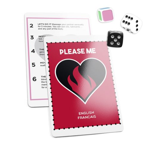 Aria Please Me Play cartas + 3 dados