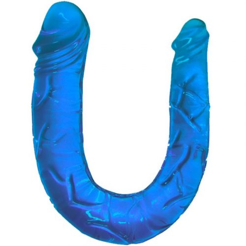Baile Double Dong dildo doble azul Baile Double Dong dildo doble azul