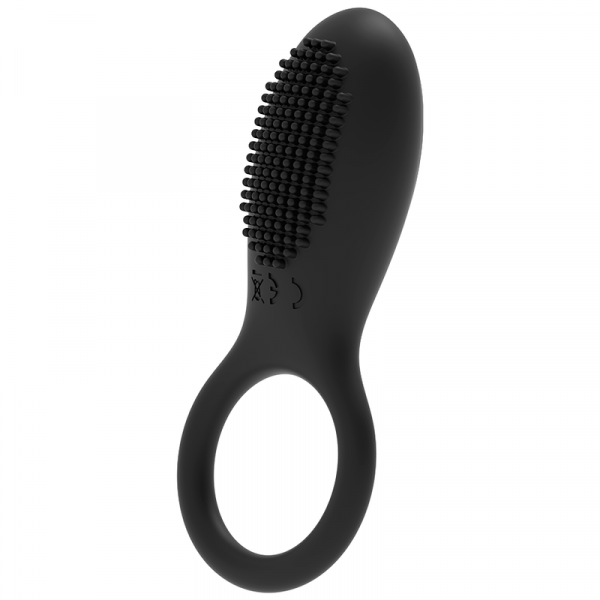 Coquette Chic Desire anillo vibrador control remoto recargable negro / gold