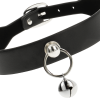 Coquette Chic Desire collar cuero vegano accesorio woman cascabel/aro