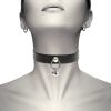 Coquette Chic Desire collar cuero vegano accesorio woman cascabel/aro