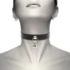 Coquette Chic Desire collar cuero vegano accesorio woman cascabel/aro