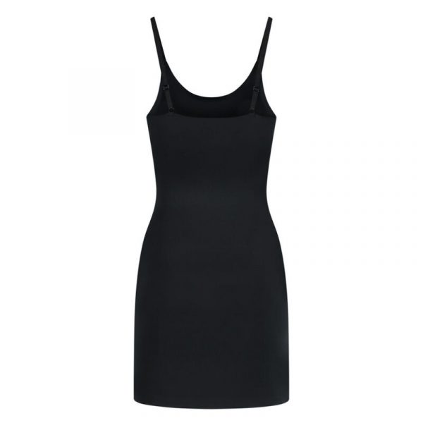 BYE-BRA - SINGLE VESTIDO INVISIBLE NEGRO TALLA S