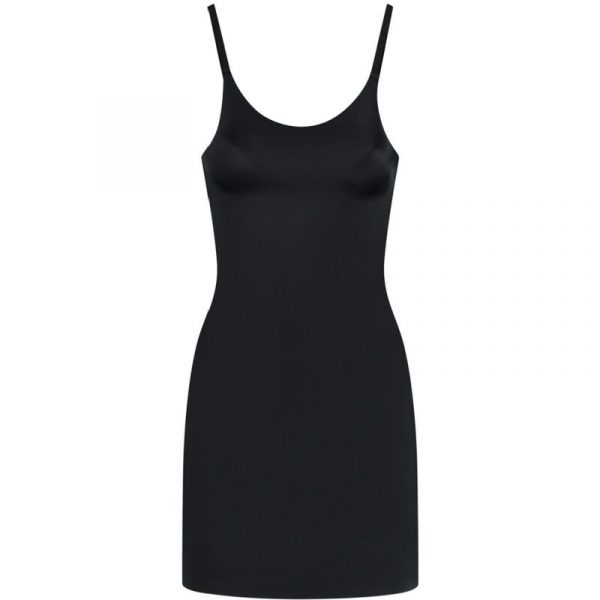 BYE-BRA - SINGLE VESTIDO INVISIBLE NEGRO TALLA S