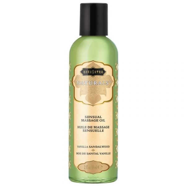KAMASUTRA - NATURAL MASSAGE OIL VANILLA SANDALWOOD 59 ML