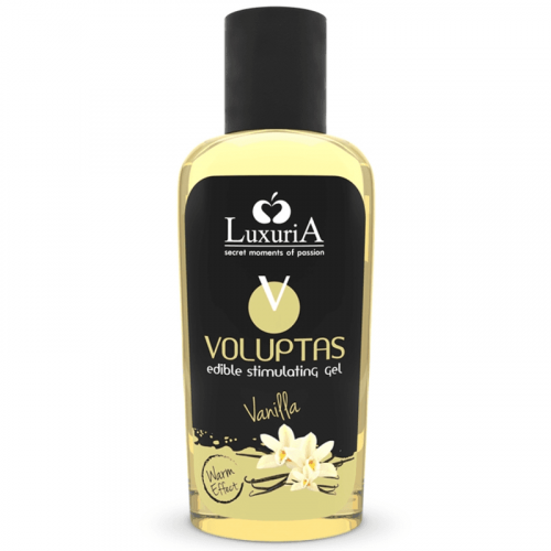 img_103287_0f5607faec0cbce13ec080a29e2595e8_1.png INTIMATELINE LUXURIA - VOLUPTAS GEL MASAJE COMESTIBLE EFECTO CALOR - VAINILLA 100 ML