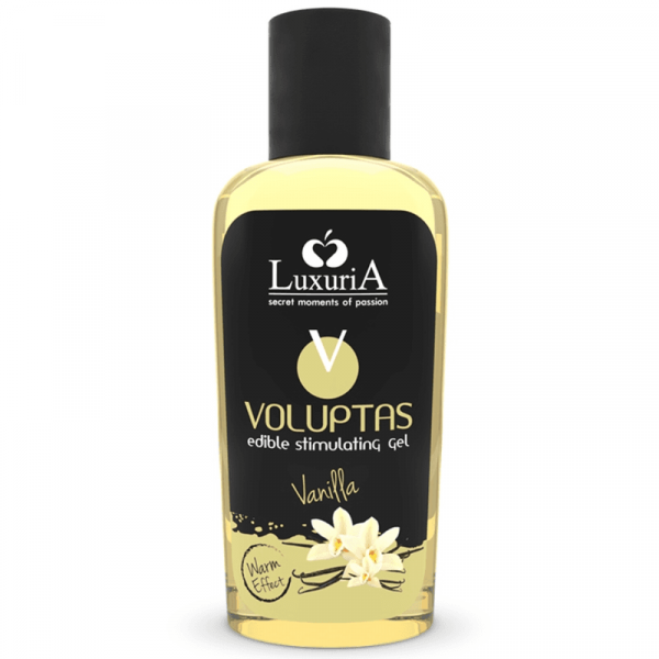 img_103287_0f5607faec0cbce13ec080a29e2595e8_1.png INTIMATELINE LUXURIA - VOLUPTAS GEL MASAJE COMESTIBLE EFECTO CALOR - VAINILLA 100 ML