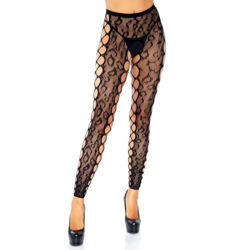img_103807_e35676b4885f0010da3e5410e8590838_1.jpg LEG AVENUE - FOOTLESS CROTHLESS TIGHTS ONE SIZE