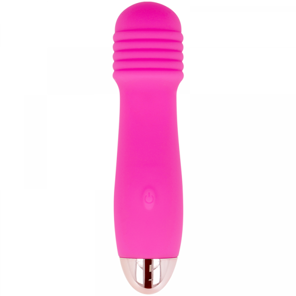 DOLCE VITA - VIBRADOR RECARGABLE THREE ROSA 7 VELOCIDADES