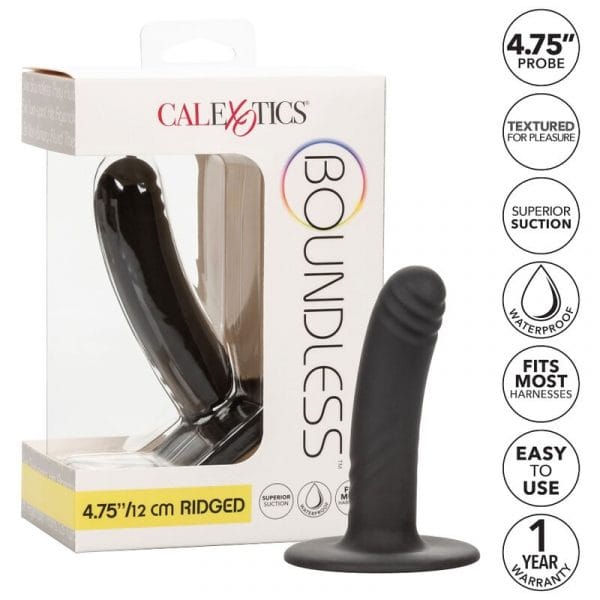 img_105036_e07438a5f453ea17bcd3062a880c2b08_1.jpg CALEXOTICS - BOUNDLESS DILDO 12 CM COMPATIBLE CON ARNÉS
