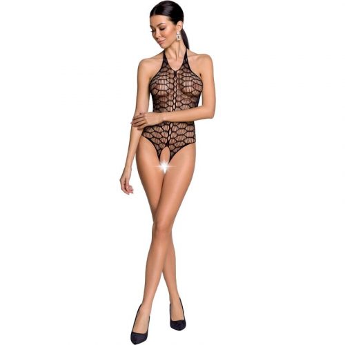img_106171_e44c4afc10160448ff7ece975e282b43_1.jpg PASSION - WOMAN BS087 BODYSTOCKING NEGRO TALLA ÚNICA