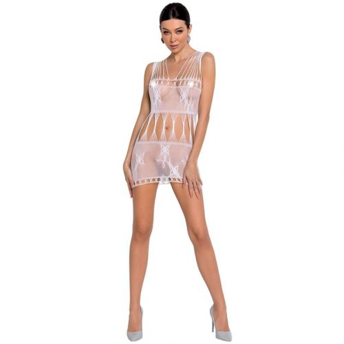 img_106193_0b713d0e268e793ed8f71519c2b01747_1.jpg PASSION - WOMAN BS090 BODYSTOCKING BLANCO TALLA ÚNICA