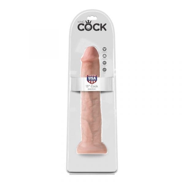 KING COCK - DILDO REALÍSTICO 33 CM