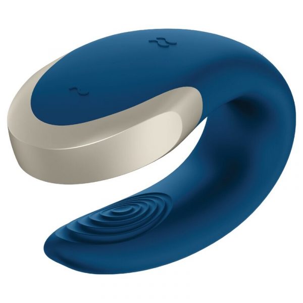 img_107554_d29609b5842ecdd218f47635abc07c86_1.jpg SATISFYER - APP DOUBLE LOVE VIBRADOR PAREJAS LUXURY AZUL